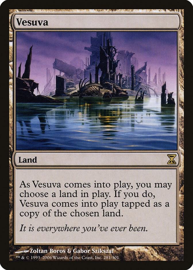 Vesuva 281 card from Time Spiral