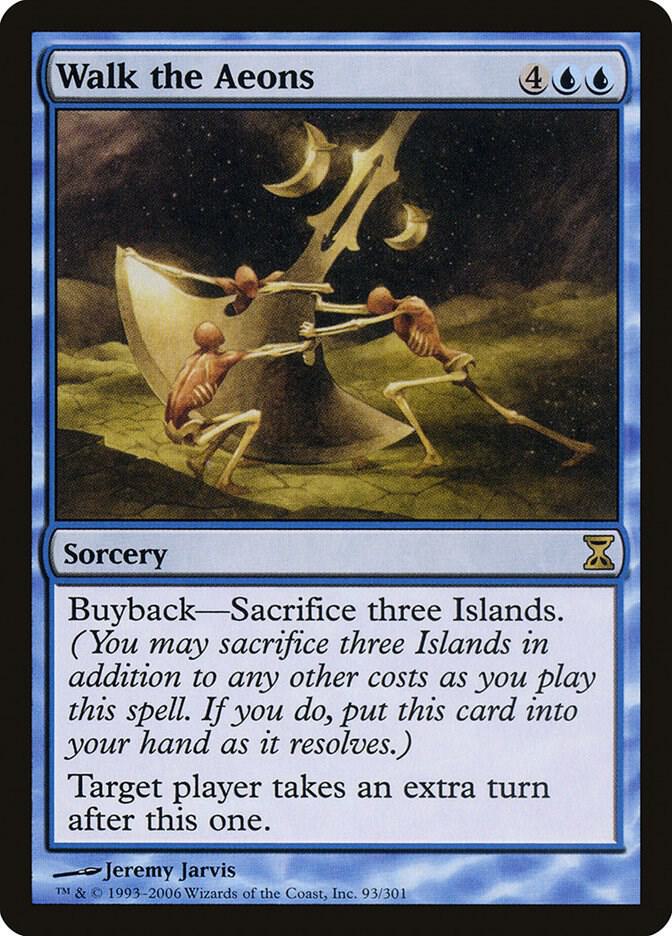 Walk the Aeons 93 card from Time Spiral
