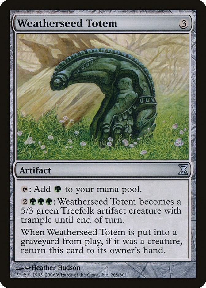 Weatherseed Totem 268 card from Time Spiral