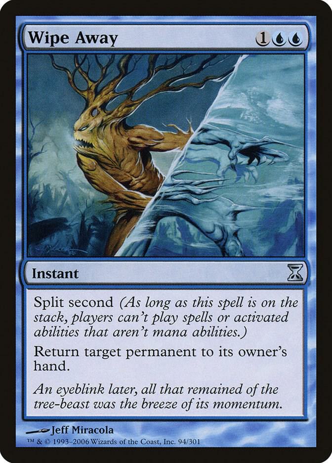 Wipe Away 94 card from Time Spiral