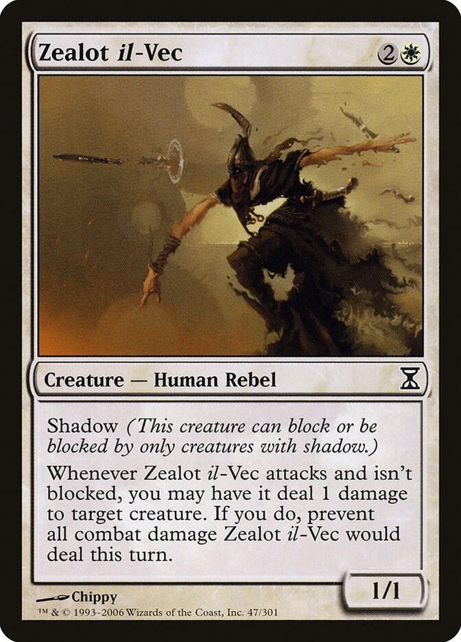 Zealot il-Vec 47 card from Time Spiral