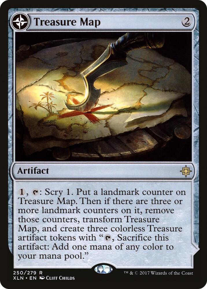 Treasure Map 250 card from Ixalan