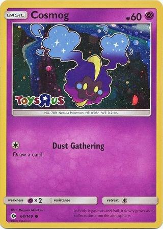 Cosmog - 64/149 (Toys R Us Promo) 064/149 card from Miscellaneous Cards & Products