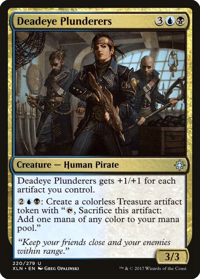 Deadeye Plunderers 220 card from Ixalan