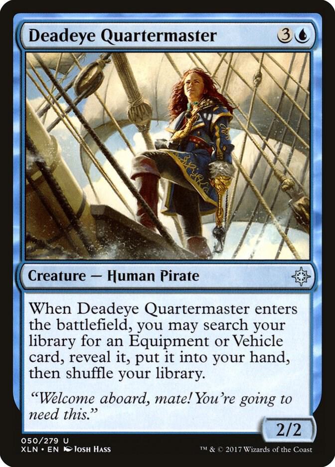 Deadeye Quartermaster 50 card from Ixalan