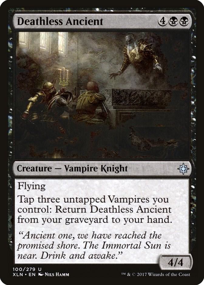 Deathless Ancient 100 card from Ixalan