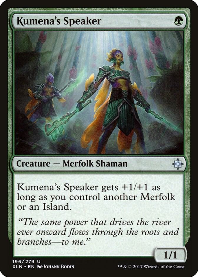 Kumena's Speaker 196 card from Ixalan