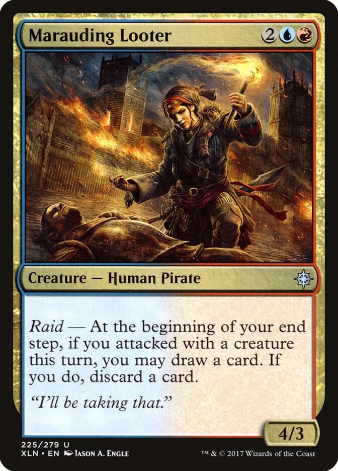 Marauding Looter 225 card from Ixalan