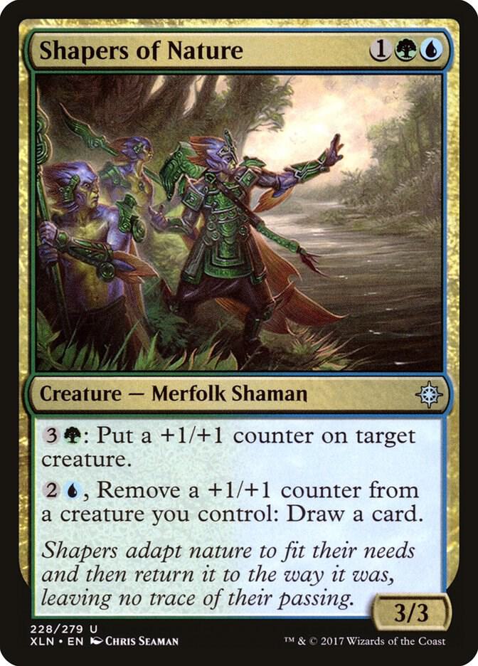 Shapers of Nature 228 card from Ixalan