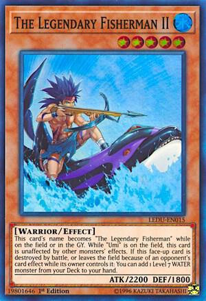The Legendary Fisherman II LEDU-EN015 card from Legendary Duelists