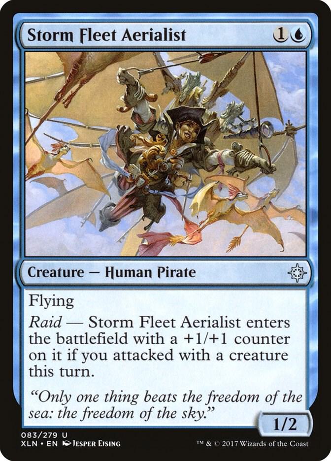 Storm Fleet Aerialist 83 card from Ixalan