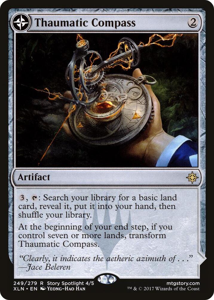 Thaumatic Compass 249 card from Ixalan