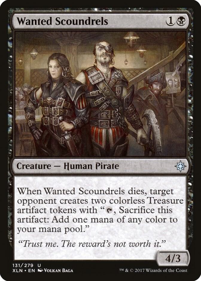 Wanted Scoundrels 131 card from Ixalan