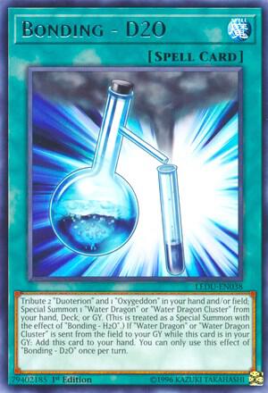 Bonding - D2O LEDU-EN038 card from Legendary Duelists