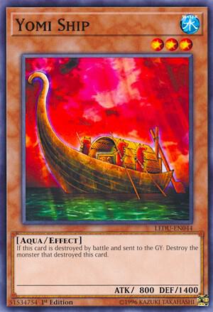 Yomi Ship LEDU-EN044 card from Legendary Duelists