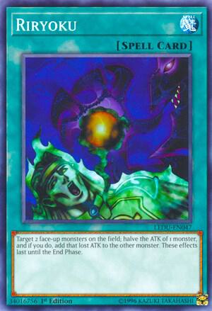 Riryoku LEDU-EN047 card from Legendary Duelists