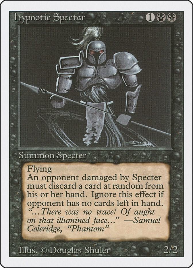Hypnotic Specter card from Revised Edition