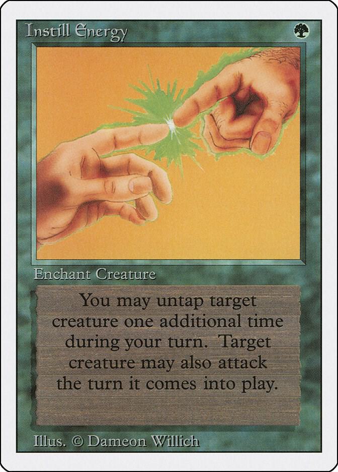 Instill Energy card from Revised Edition
