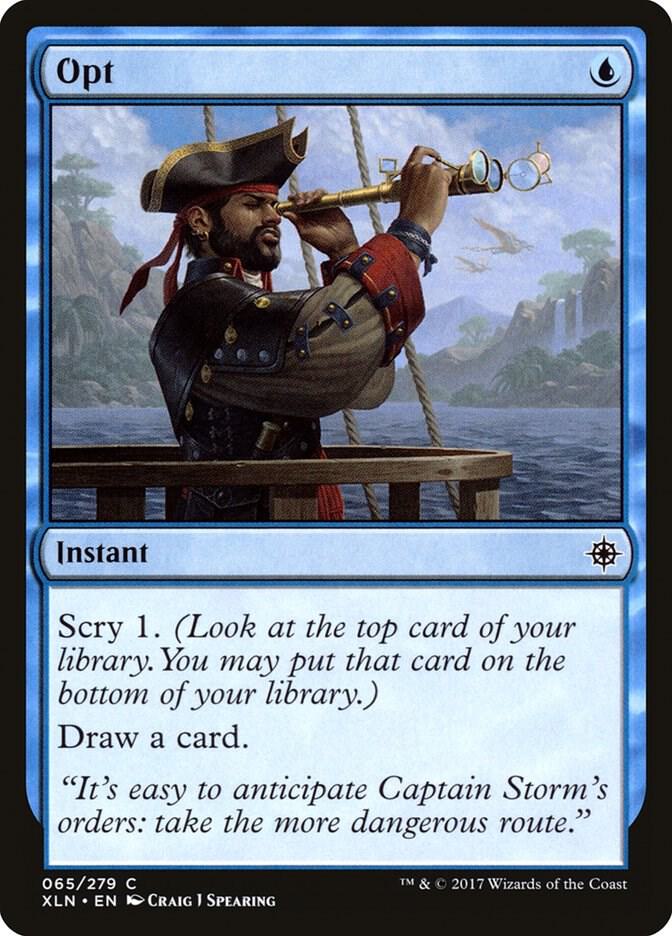 Opt 65 card from Ixalan