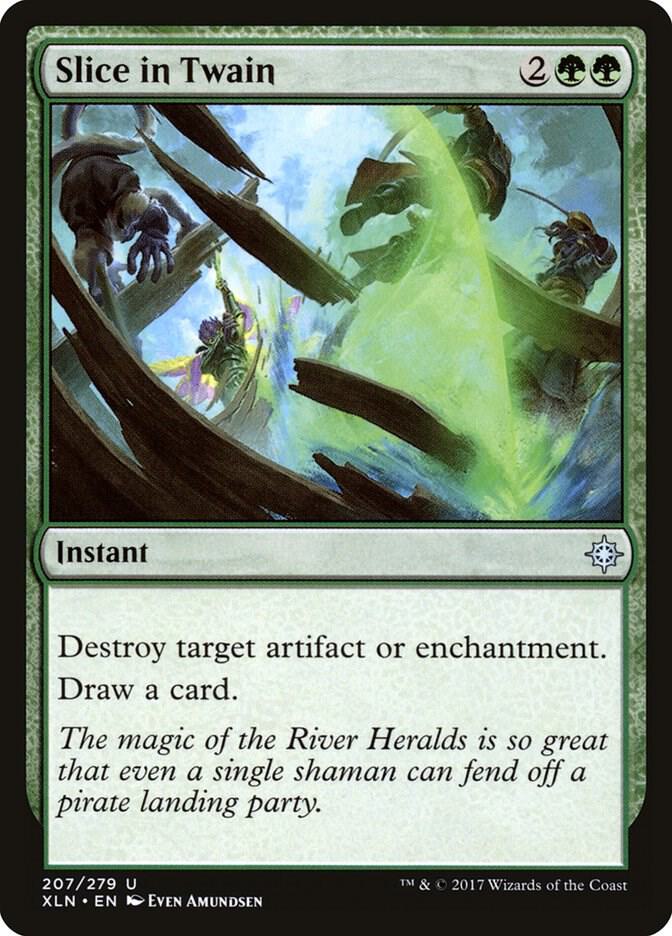 Slice in Twain 207 card from Ixalan