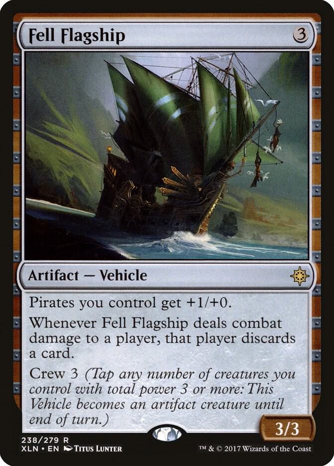 Fell Flagship 238 card from Ixalan