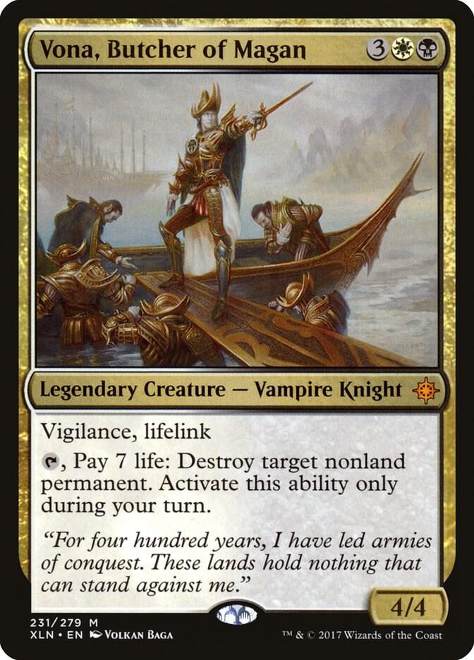 Vona, Butcher of Magan 231 card from Ixalan
