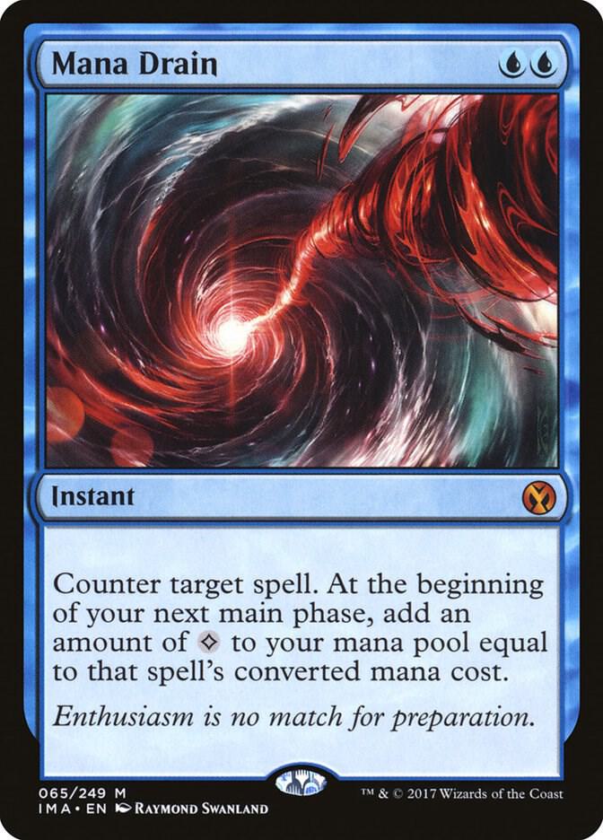 Mana Drain 65 card from Iconic Masters