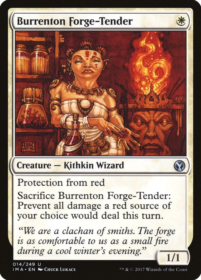 Burrenton Forge-Tender 14 card from Iconic Masters
