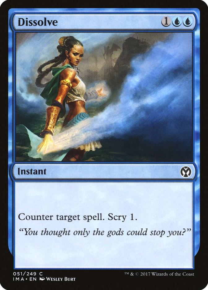 Dissolve 51 card from Iconic Masters