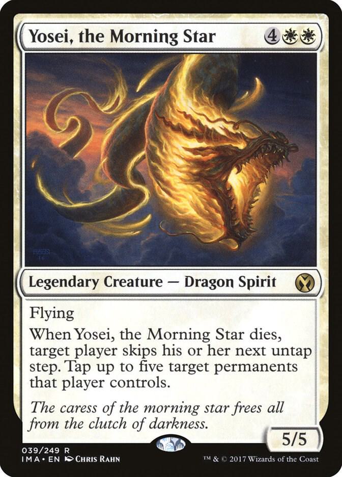 Yosei, the Morning Star 39 card from Iconic Masters