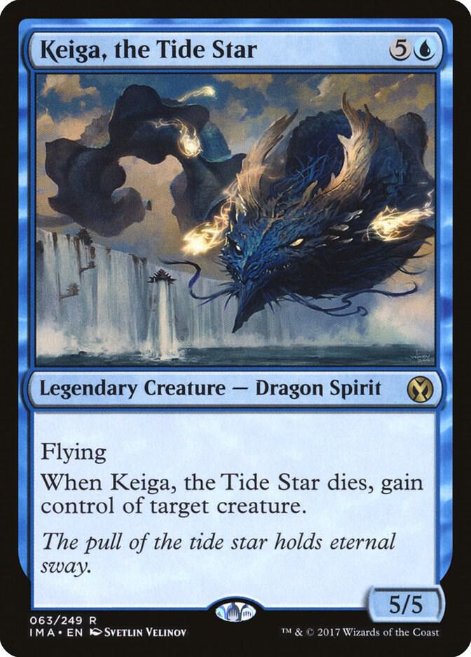 Keiga, the Tide Star 63 card from Iconic Masters