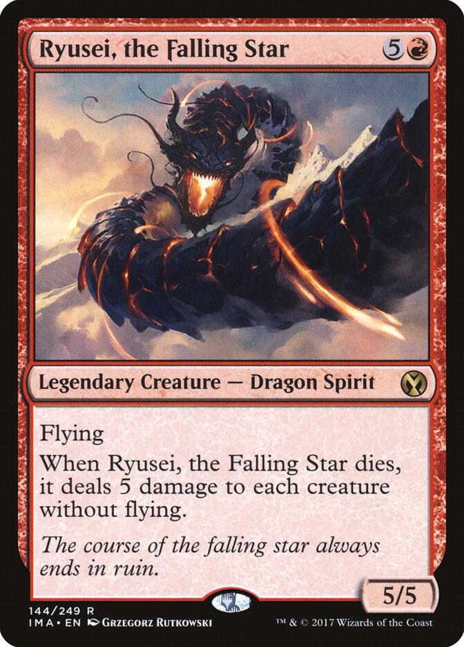 Ryusei, the Falling Star 144 card from Iconic Masters