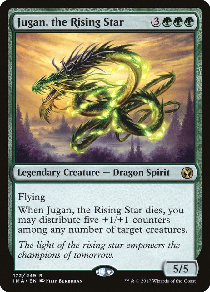 Jugan, the Rising Star 172 card from Iconic Masters