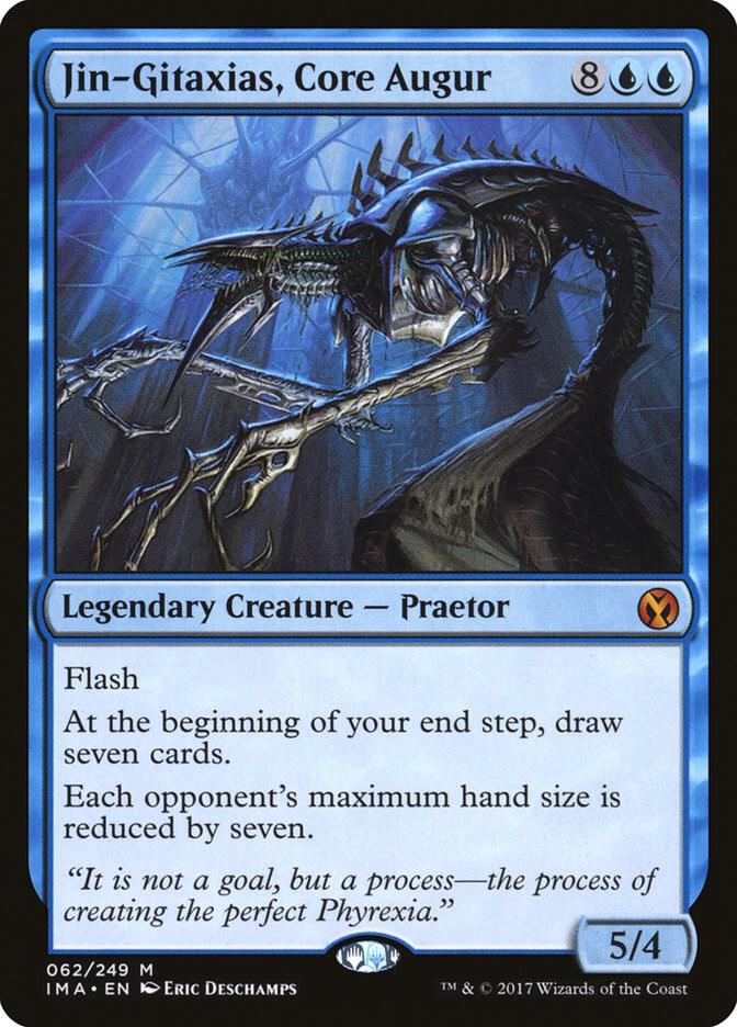 Jin-Gitaxias, Core Augur 62 card from Iconic Masters