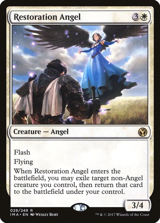Restoration Angel 28 card from Iconic Masters