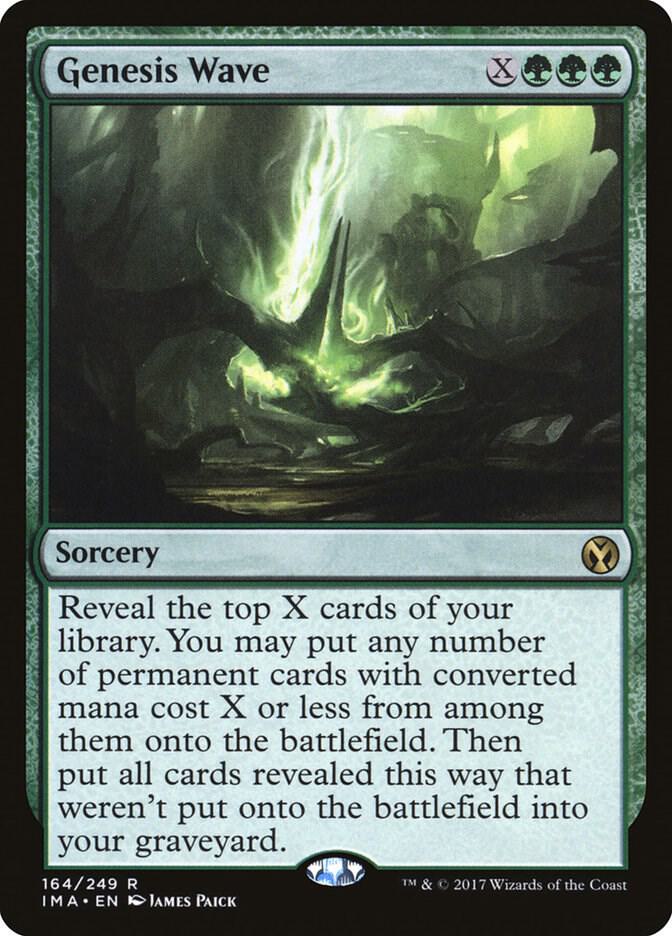 Genesis Wave 164 card from Iconic Masters