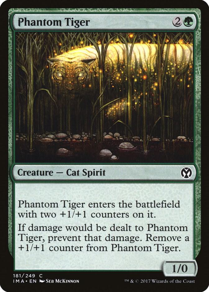 Phantom Tiger 181 card from Iconic Masters
