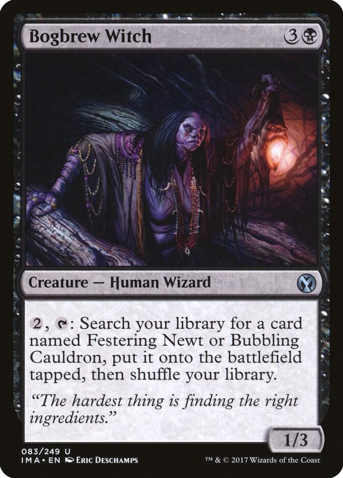 Bogbrew Witch 83 card from Iconic Masters