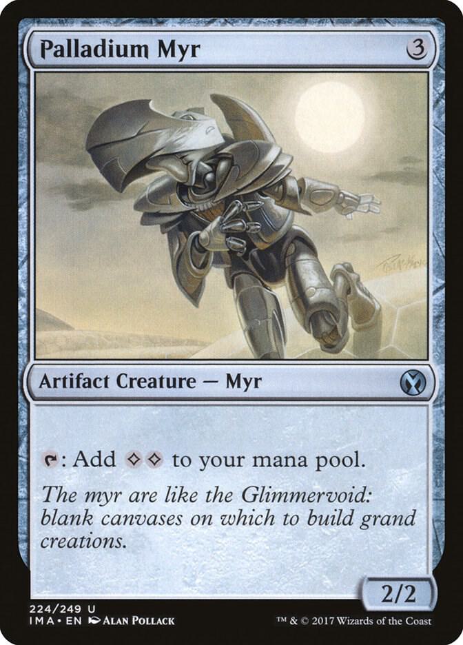 Palladium Myr 224 card from Iconic Masters