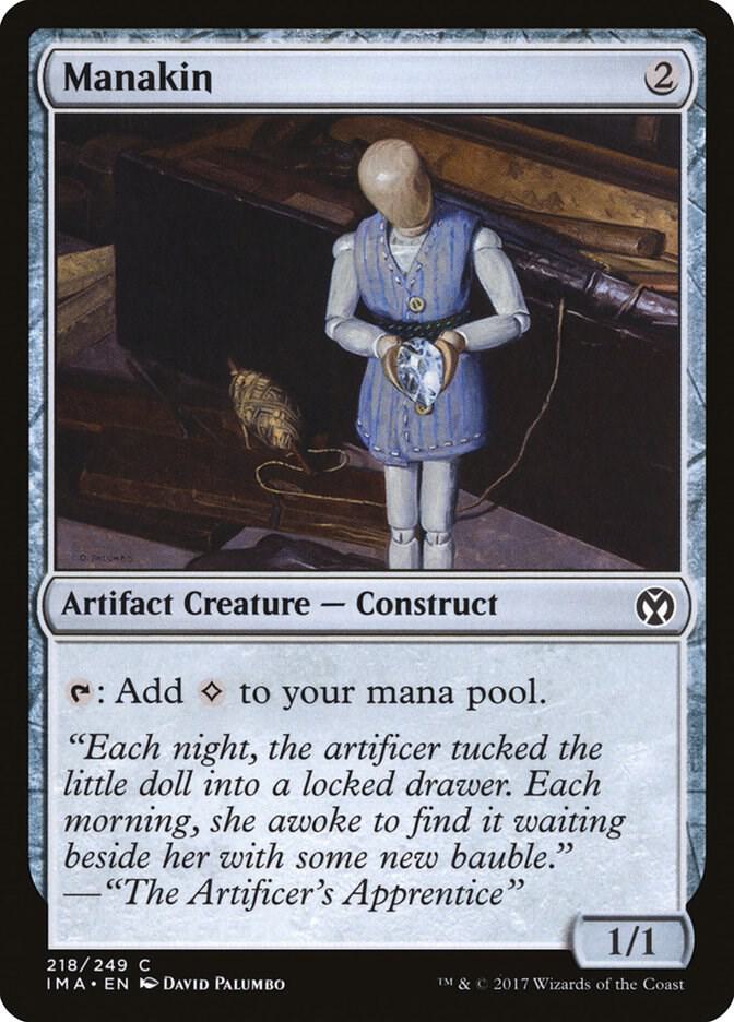 Manakin 218 card from Iconic Masters