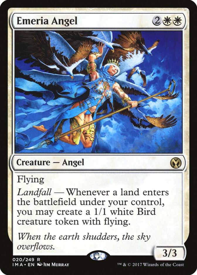 Emeria Angel 20 card from Iconic Masters