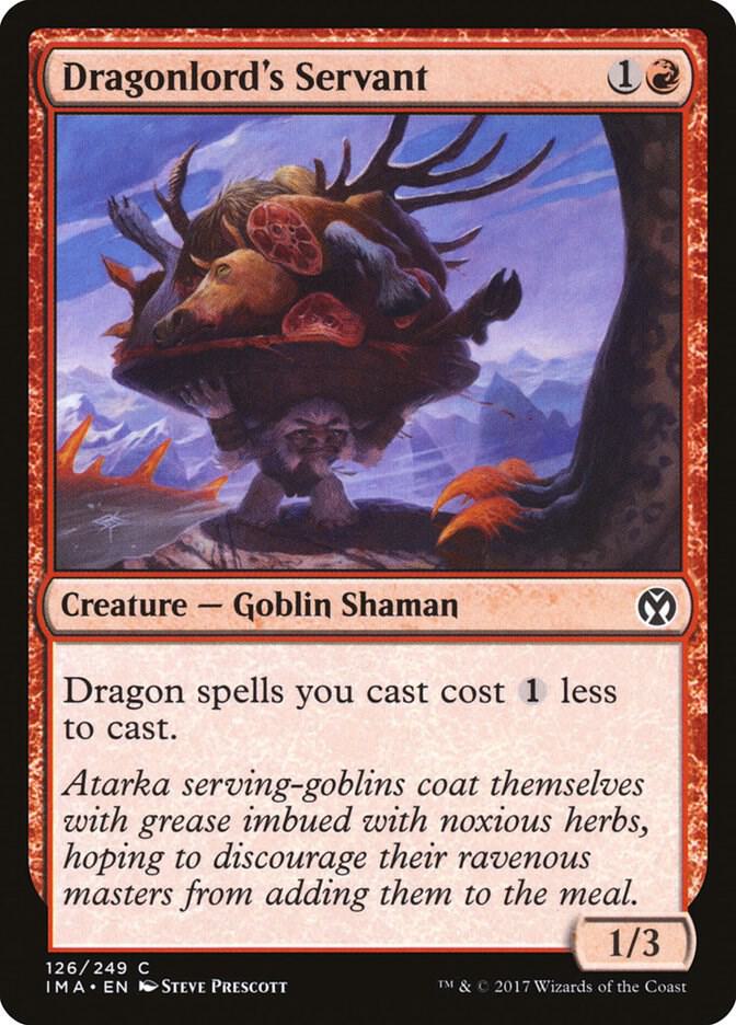 Dragonlord's Servant 126 card from Iconic Masters