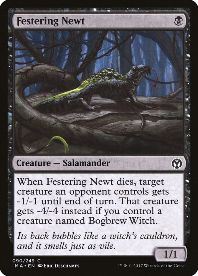 Festering Newt 90 card from Iconic Masters