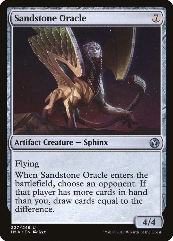 Sandstone Oracle 227 card from Iconic Masters