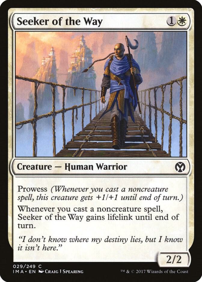 Seeker of the Way 29 card from Iconic Masters