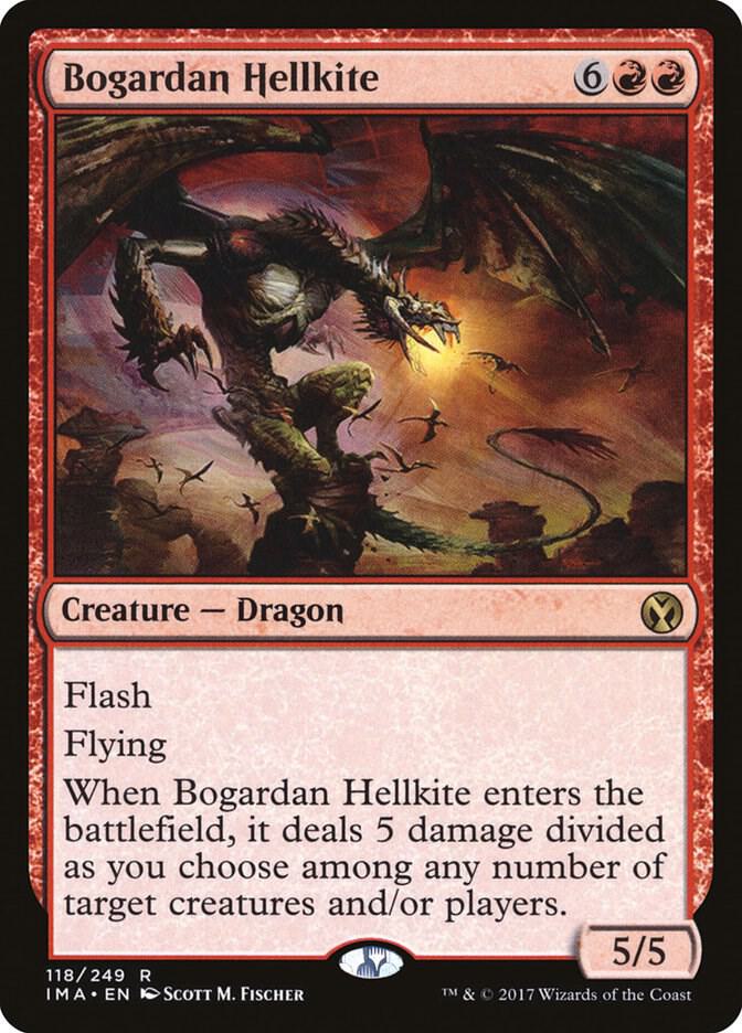 Bogardan Hellkite 118 card from Iconic Masters
