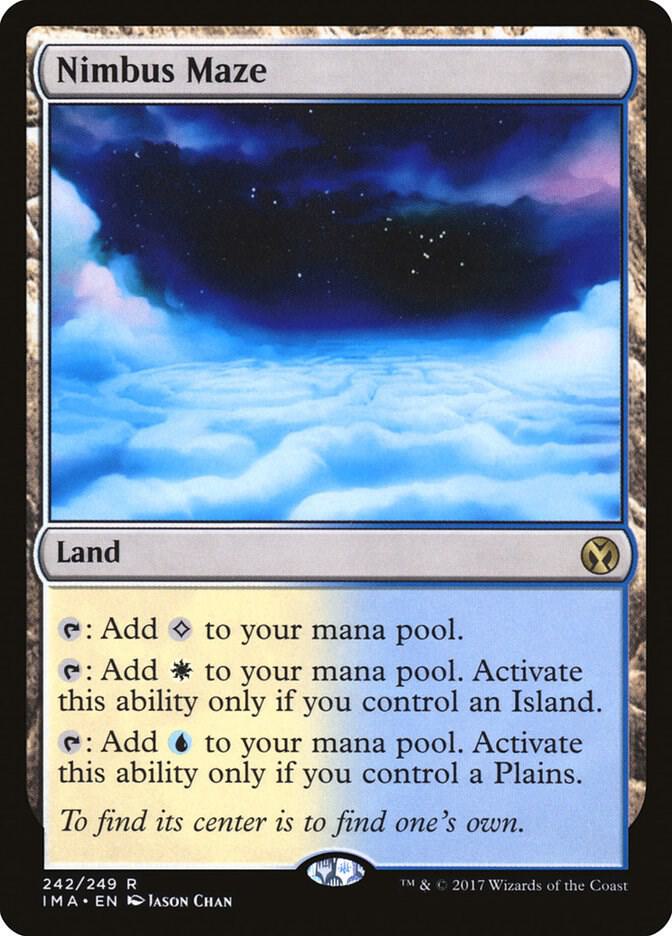 Nimbus Maze 242 card from Iconic Masters