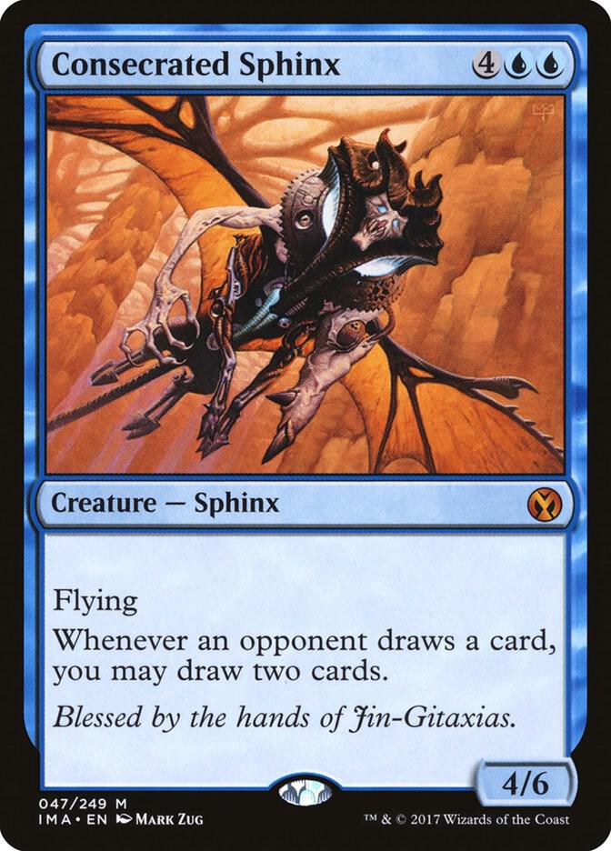 Consecrated Sphinx 47 card from Iconic Masters