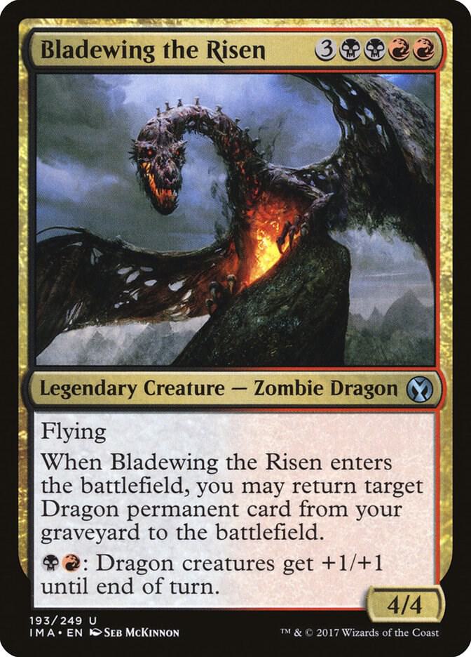 Bladewing the Risen 193 card from Iconic Masters