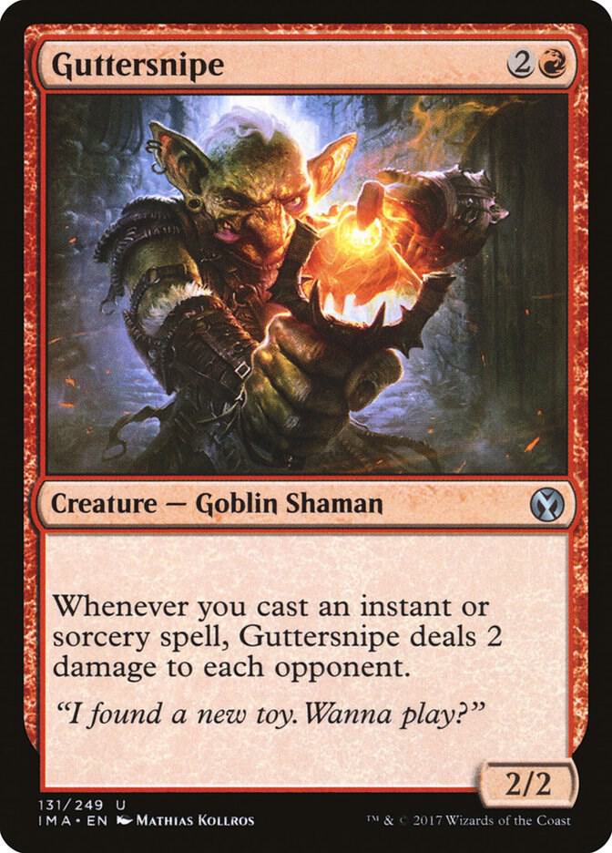 Guttersnipe 131 card from Iconic Masters